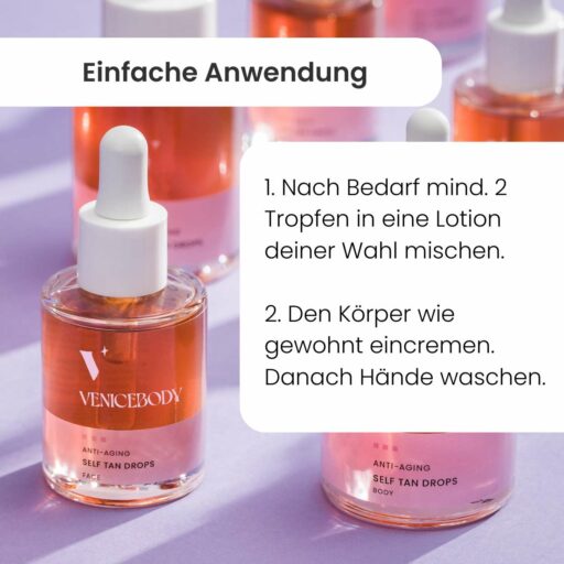 Anti Aging Self Tan Drops - Body – Bild 3